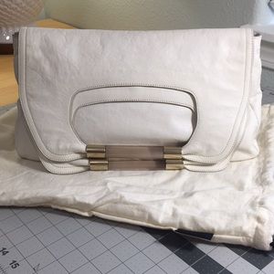 Chloe Nancy fold over clutch